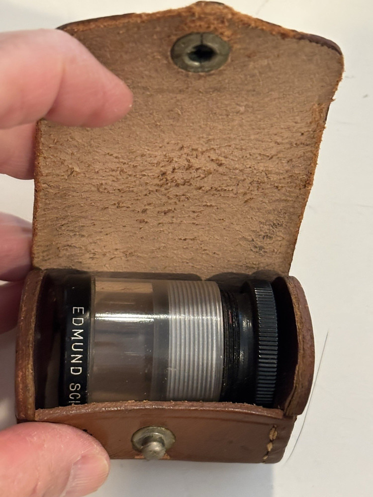 Edmund scientific 6x pocket comparator