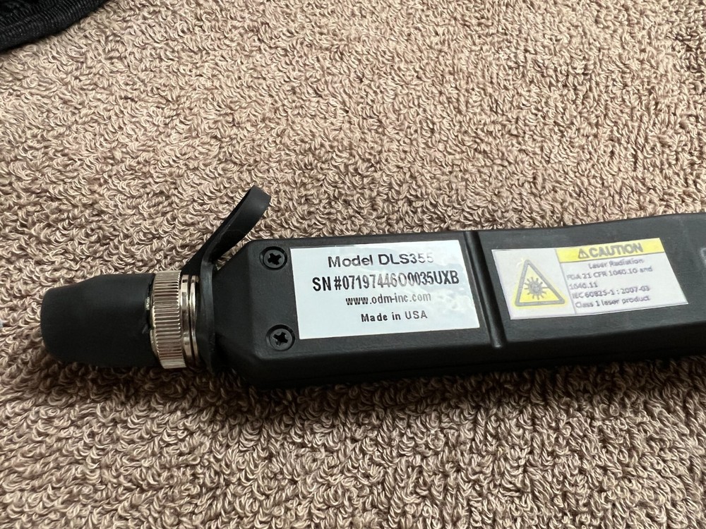 ODM DLS 355 Fiber Optic Tool - Dual Laser Light Source 1310/1550 DLS355