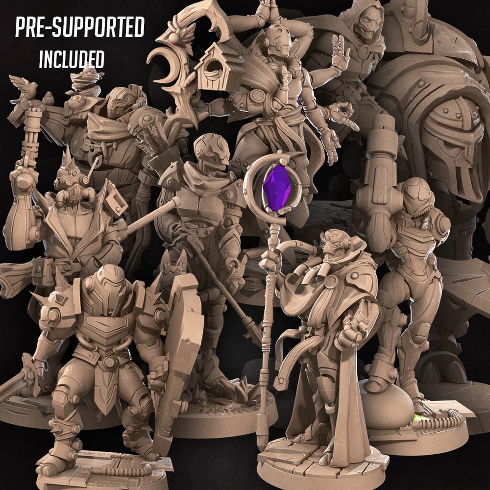 Warforged by Bite the Bullet | D&D | DnD | Miniature |
