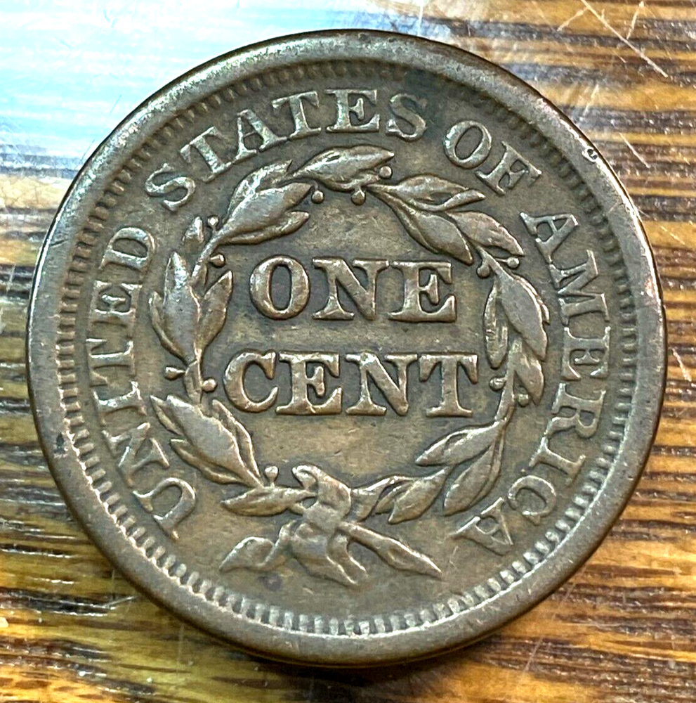 1852 Large Cent Nice Original Choice XF CHRC