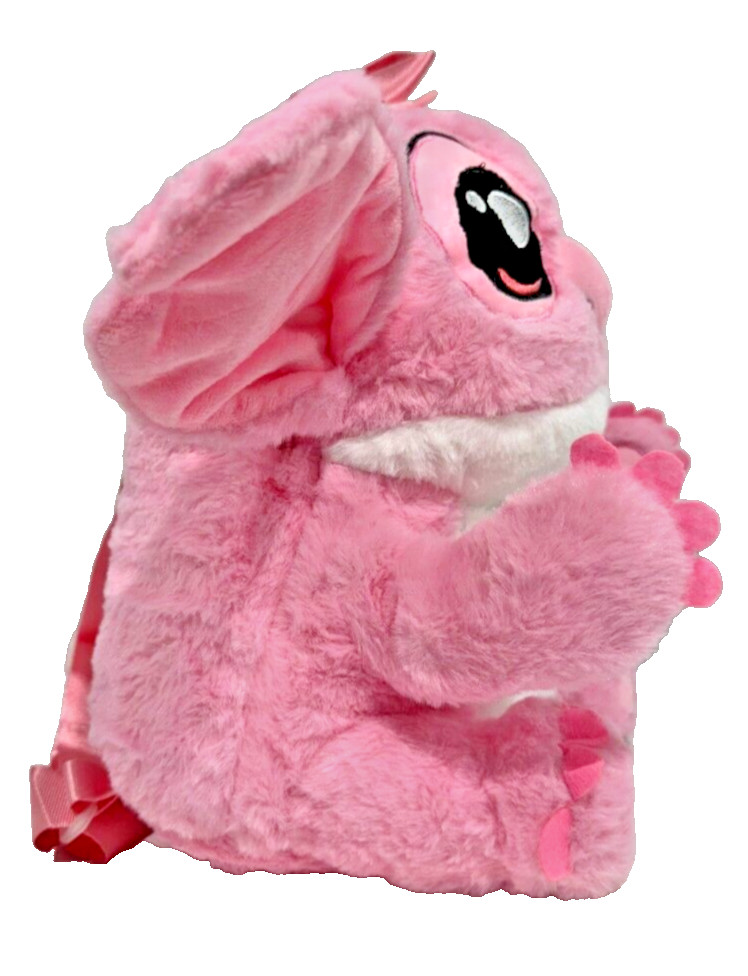 Algela (little stitch), Backpack, pink, adjustable straps, zipper, new