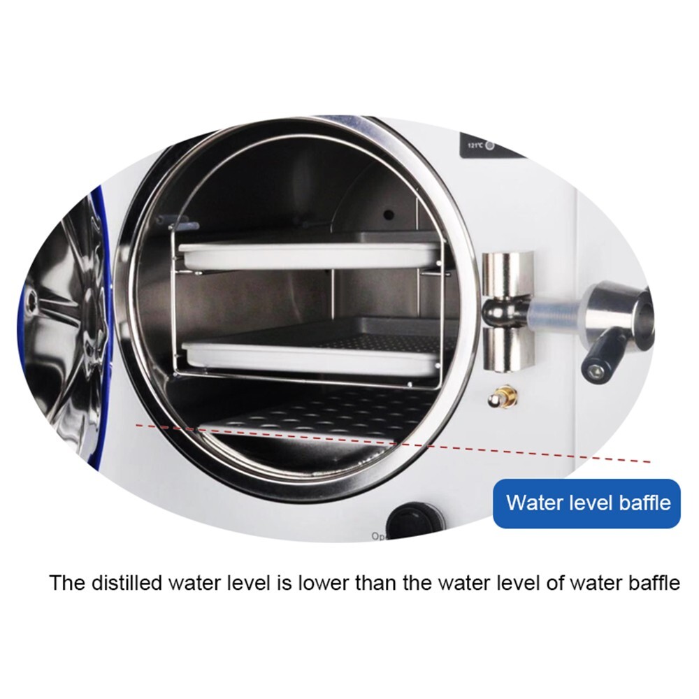18L Surgical Instruments Autoclave Steam Sterilizer Sterilization Machine 110V