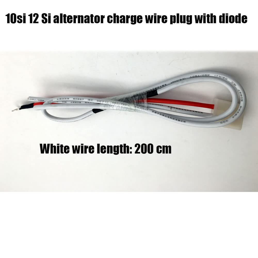 10SI 12SI Alternator Charge Wire Plug Diode Connector Charging Accessory Wire