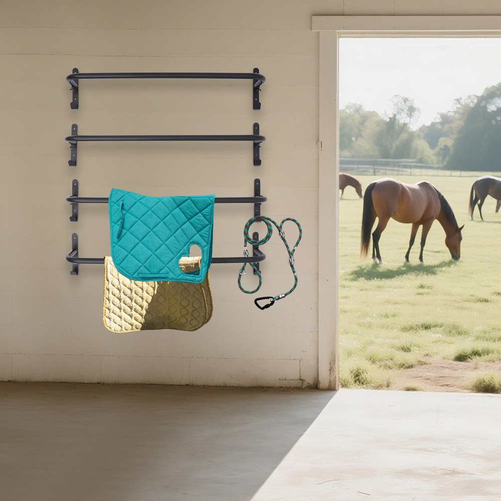 Wall Mounted Saddle Blanket Bar 4 Saddle Blanket Racks Saddle Blanket Racks