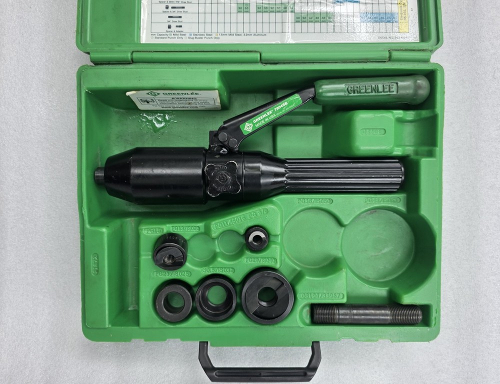 GREENLEE 7804E Hydraulic Punch Driver