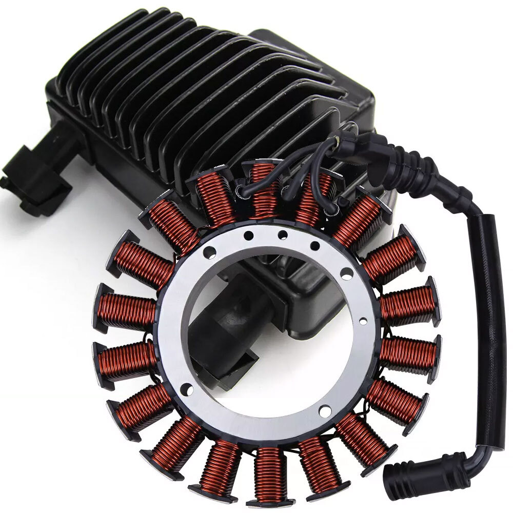 For Harley Dyna 2008-2014 2015 2016 Stator Coil & Voltage Regulator Rectifier