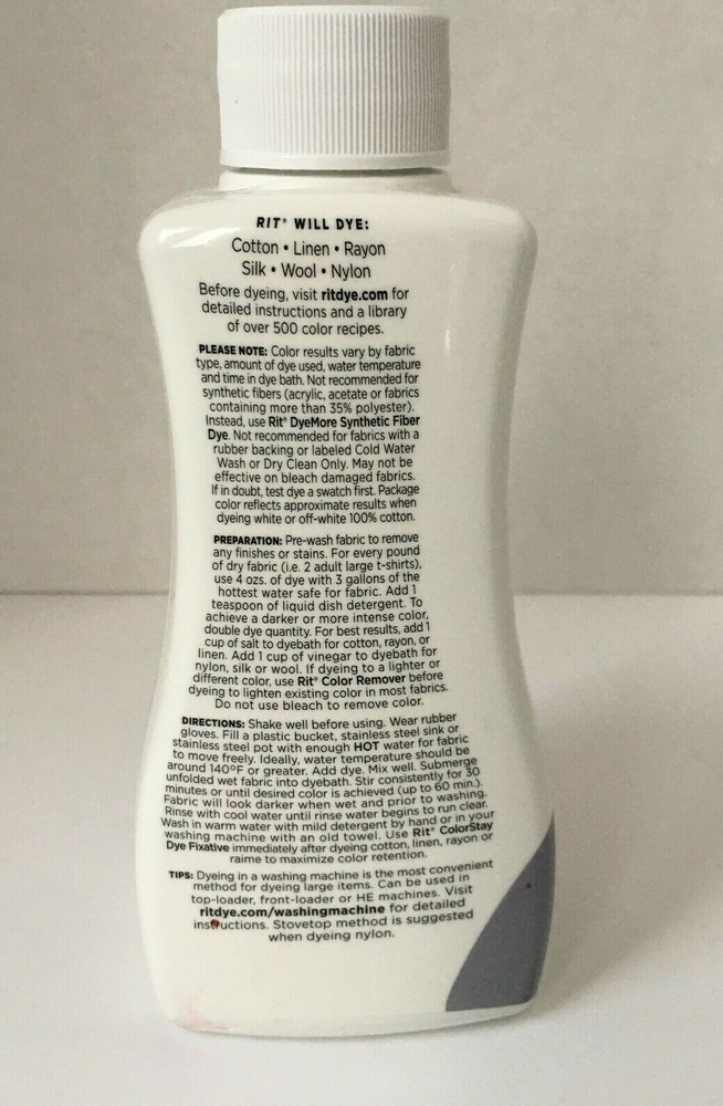 RIT All Purpose Dye 8 fl Oz Pearl Grey