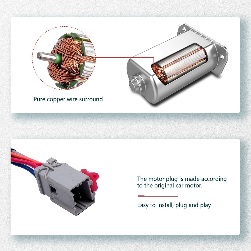 Front Left Driver Side Power Window Regulator with Motor for Honda Element