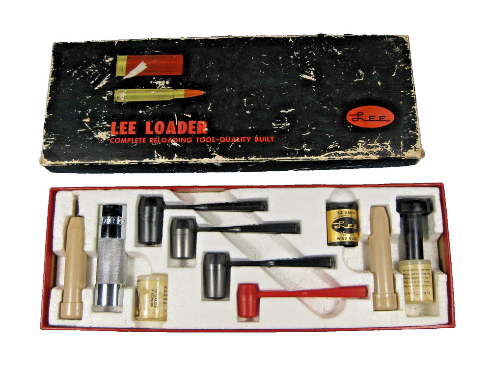 Vintage Lee Loader 12 Gauge Reloading Kit