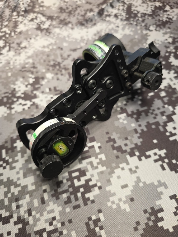 HHA OPTIMIZER LITE ULTRA RIGHT HAND SINGLE PIN SIGHT ARCHERY SIGHT BOW SIGHT