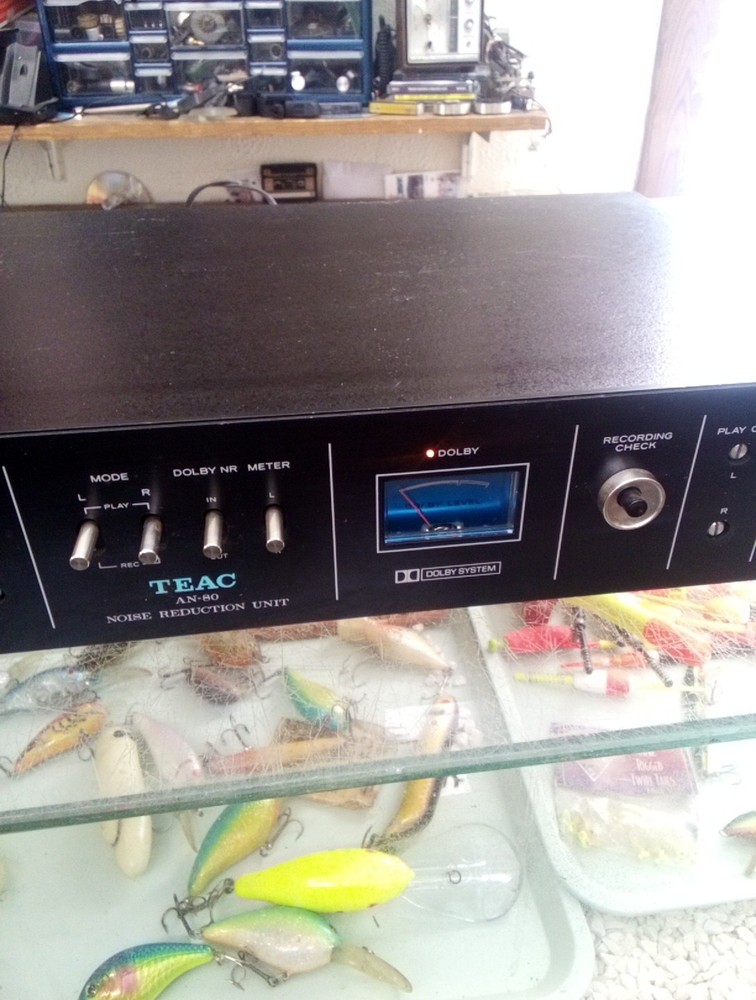 Trac AN 80 Noise Reduction Unit Untested Turns On