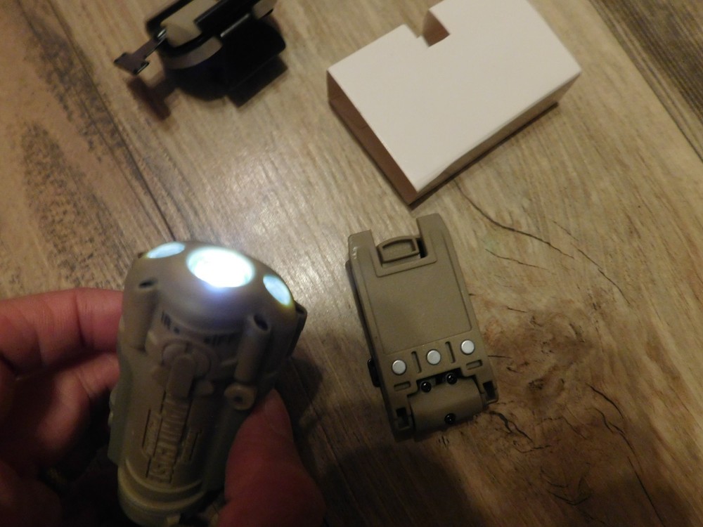 ENERGIZER HARD CASE TANGO TACTICAL HELMET LIGHT NEW