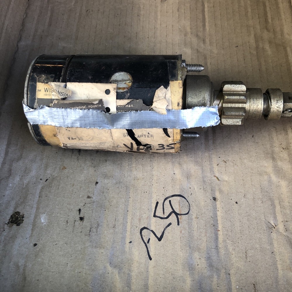 WISCONSIN ENGINE STARTER YA35 OEM ELECTRIC