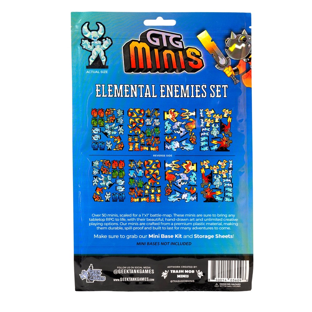 GTG Minis Elemental Enemies Set