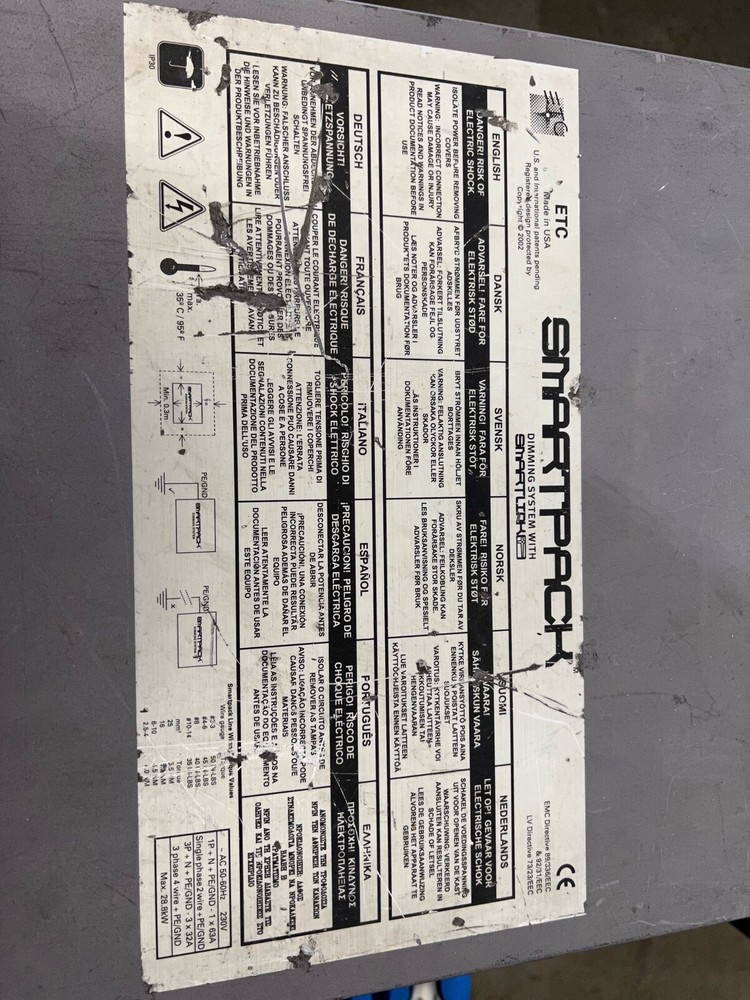 1x ETC Smartpack, DMX Dimmer-Pack – 12 Kanal #1268