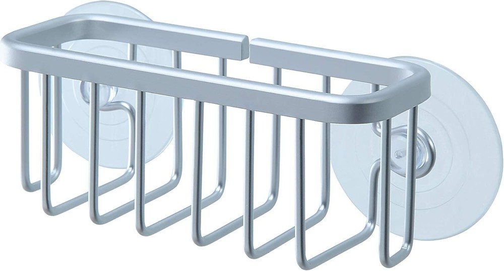 Versatile Suction Holder for Kitchen and Bathroom - Rust-Resistant 6" Design