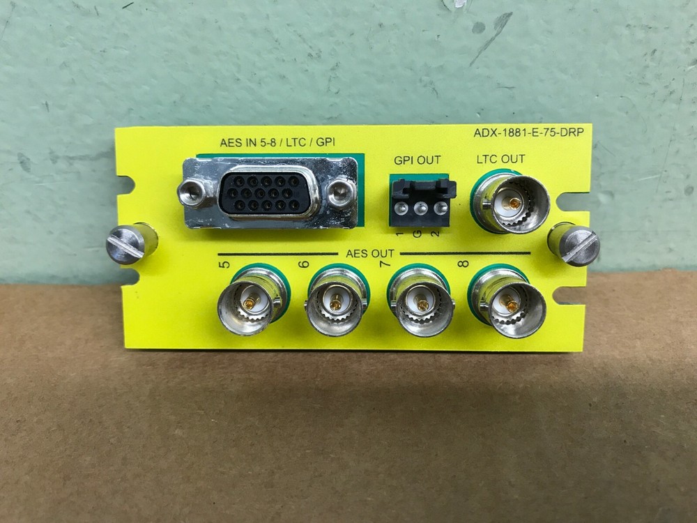 Miranda ADX-1881-E-75-DRP Extended Double Rear Module Panel  for ADX-1881