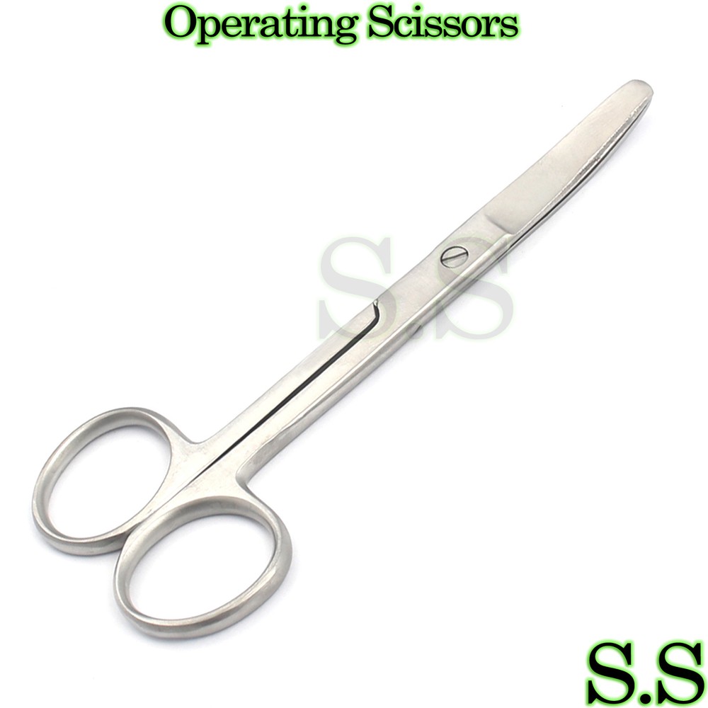 Operating Dissecting Scissors 5.5" Curved Blunt Blunt