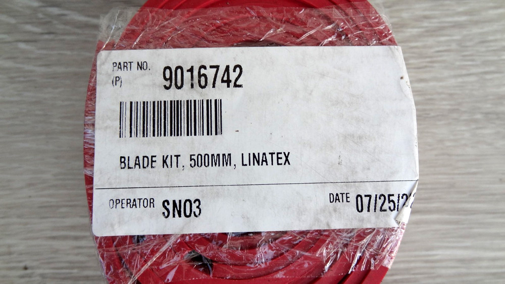 Tennant 9016742 Squeegee BLADE KIT 500MM LINATEX