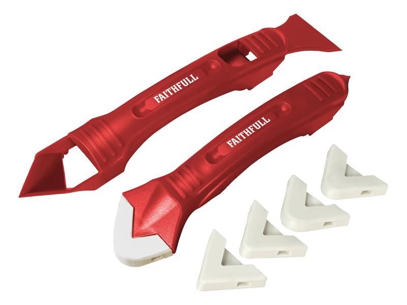 Faithfull - Silicone Scraper Kit