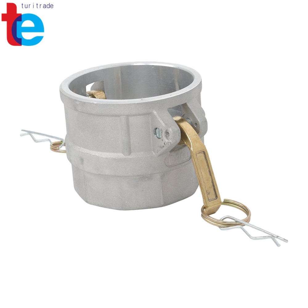 2pcs 3" Type D Aluminum Camlock Pair - Female NPT Thread Both Ends, Durable