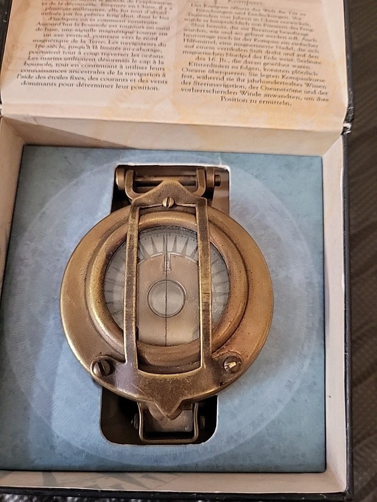 Authentic Models WWII Compass with Box