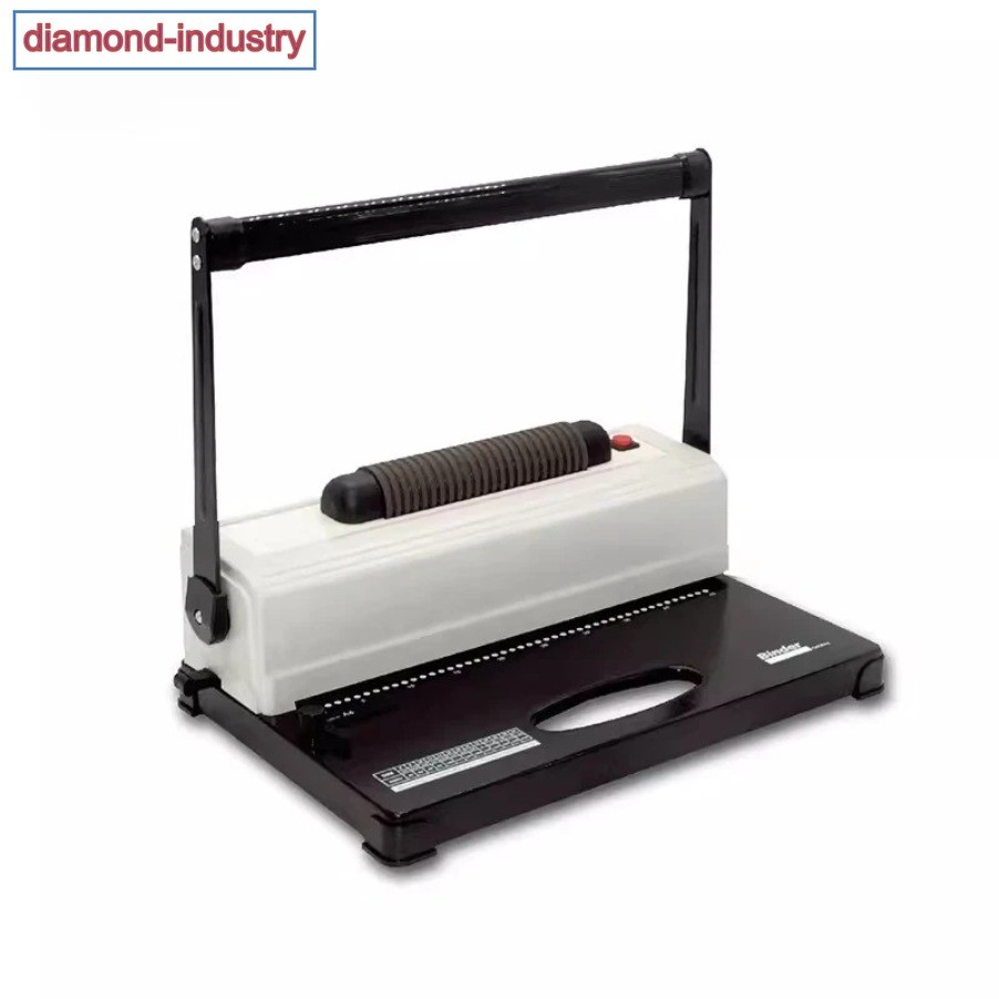 a4 Electric Single Coil Binding Machine Laptop Office Text Punch Binding Machine