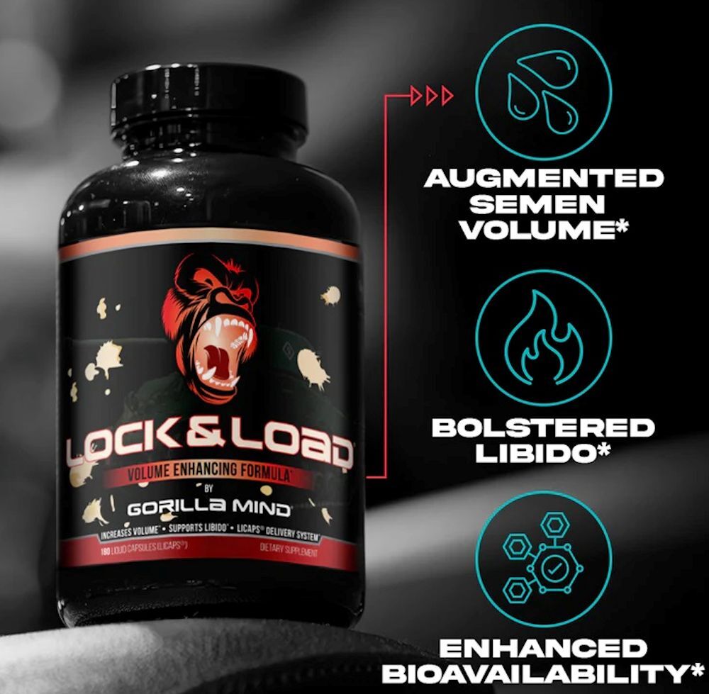 Gorilla Mind Lock & Load 180 Capsules
