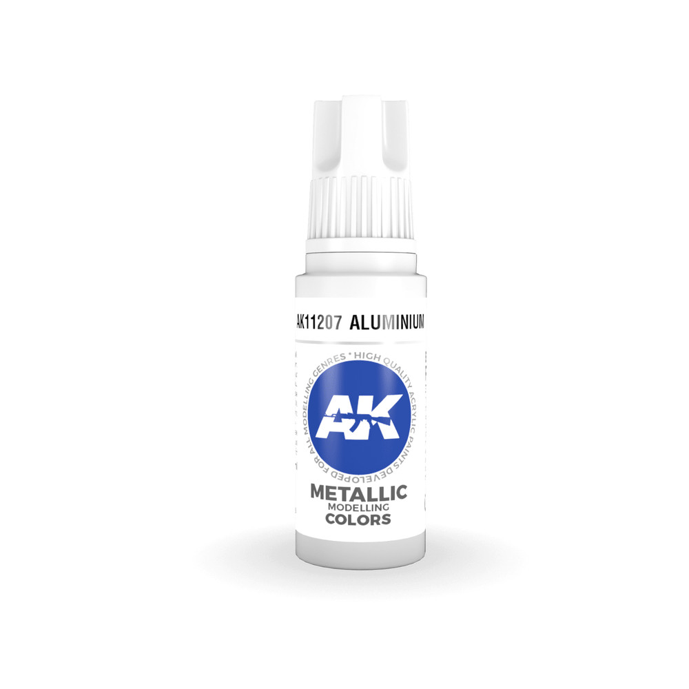 AK Interactive 3G Acrylic Aluminium 17ml