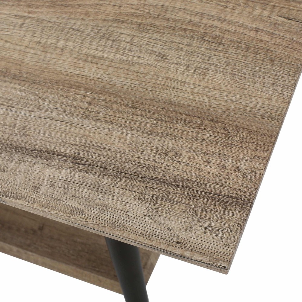 Vinsetto Coffee Table with Lower Shelf