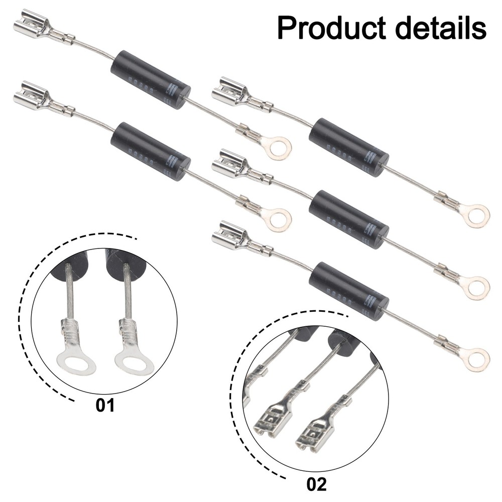 5PCS microwave diode unidirectional CL01-12 general high pressure diode