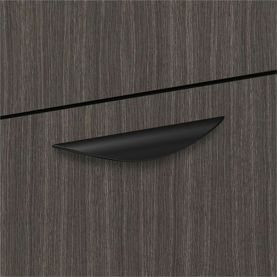 Basyx by HON BL Series Laminate Desk Black Classic Pull (blpclassic)