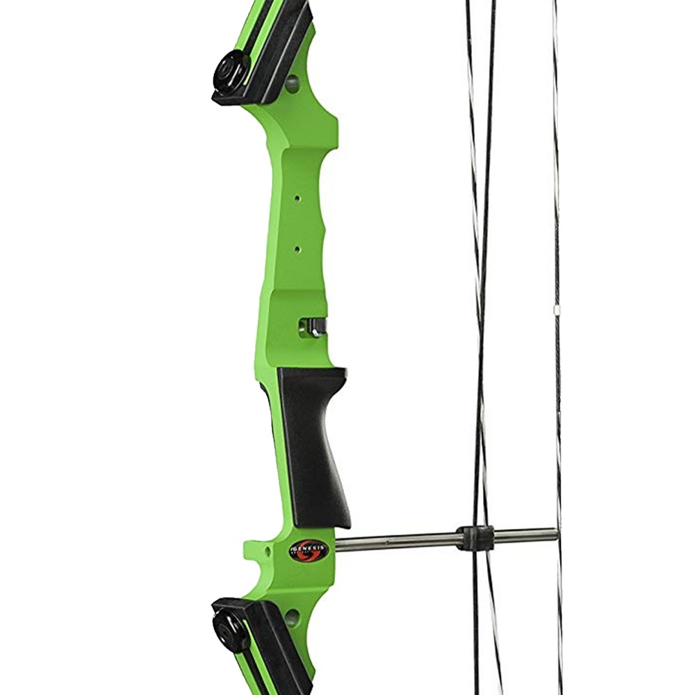 Genesis Archery Original Left Handed Compound Bow Archery Kit, Green (3 Pack)