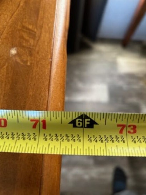 6' Hardwood Home Cocktail Bar