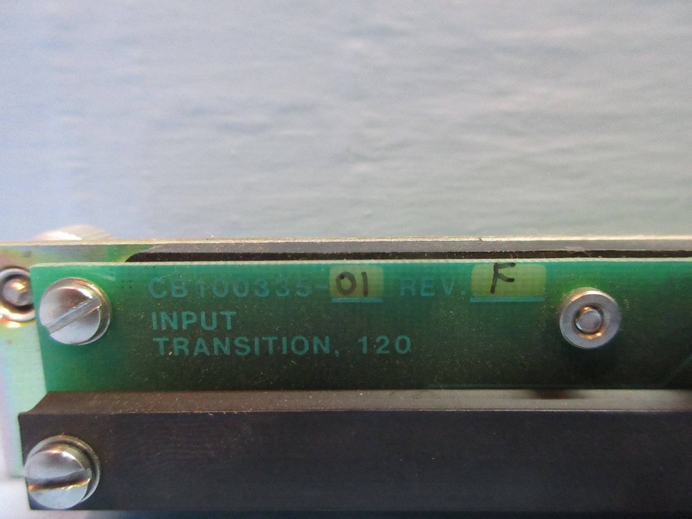 Westronics CB100335-01 Rev. F Input Transition Board PLC