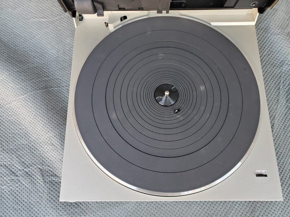 Technics SL-5 Direct Drive Automatic Turntable System Working See Video
