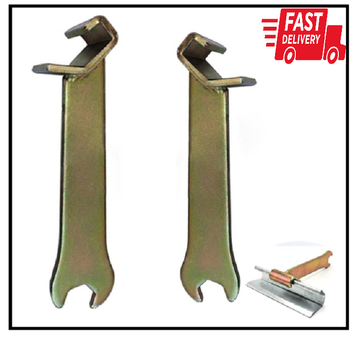 2 Pack Cleat Lever Lock Tool TDC/TDF/HVAC Duct Tools Clip 2in1
