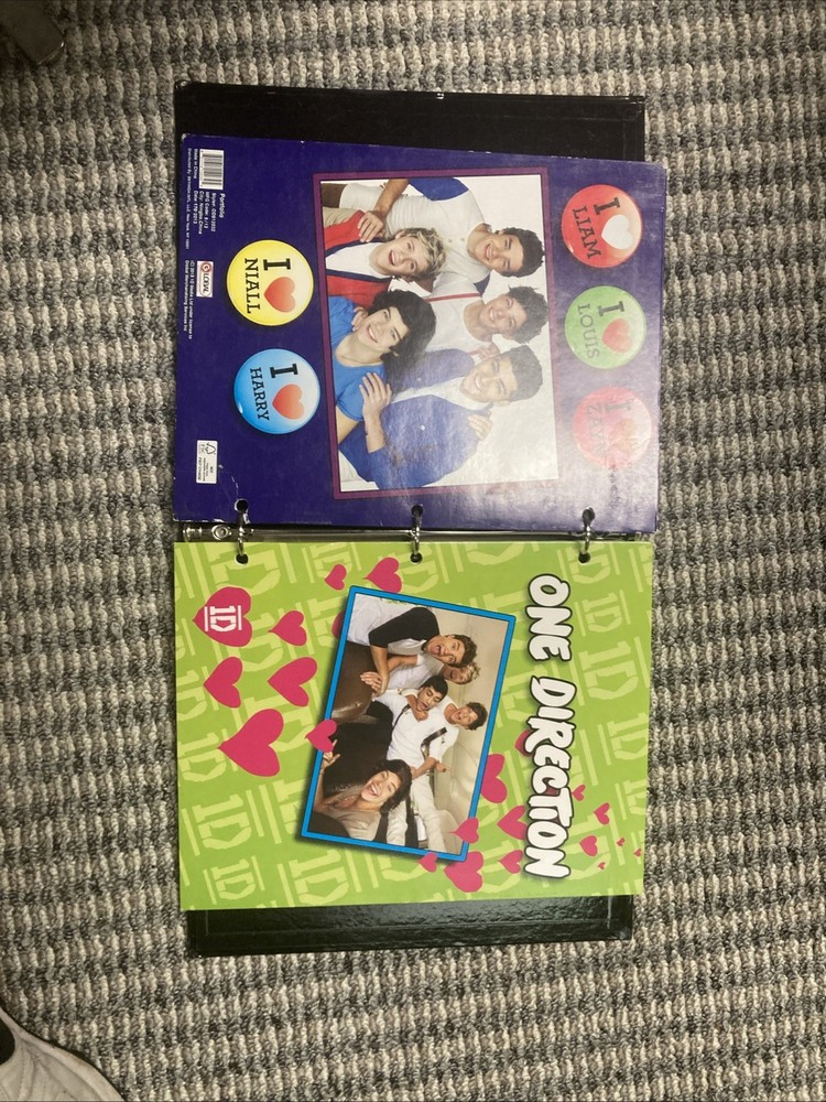 One Direction Lobal Binder With 4 Folders 2012