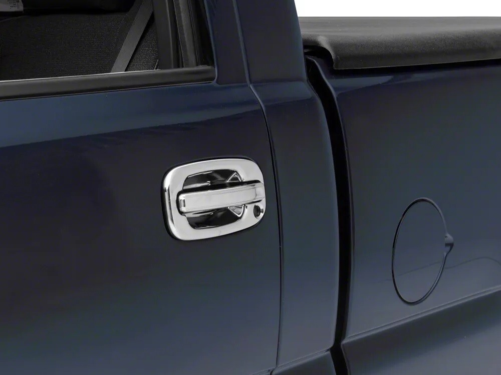 For 1999-2006 Chevy Silverado GMC Sierra Chrome 4Dr Handle + Tailgate Covers
