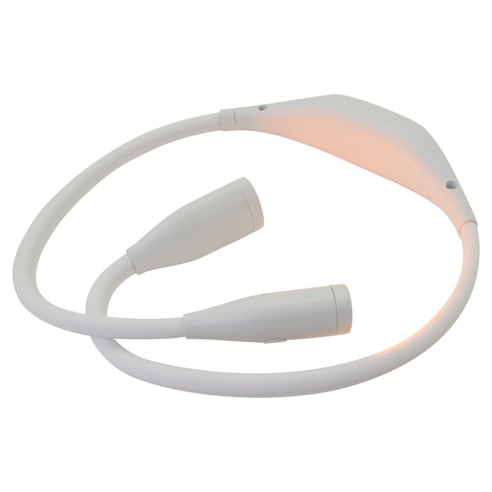MotoProducts 4 Pack LED Neck Reading Light Bendable 3 Light Intensities Book