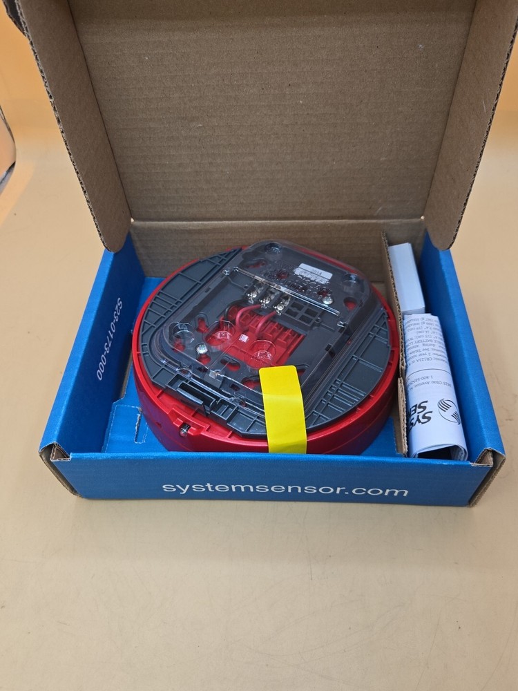 System Sensor WAV-CRL Ceiling Mount Swift Wireless AV Base Red New