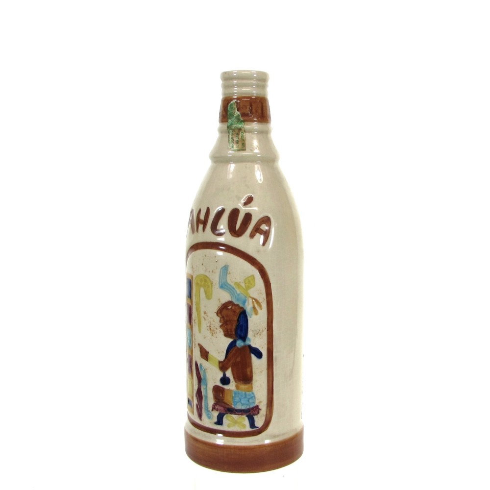 Vintage Luxo Lier Mexico KAHLUA - AZTEC 250ml Bottle EMPTY