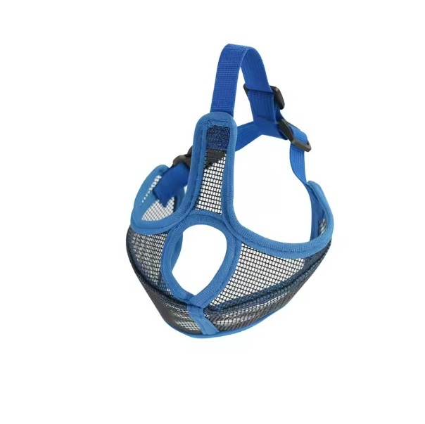 Dog Muzzle Breathable Mesh And Durable Pet Muzzle With Adjustable Loop And Soft