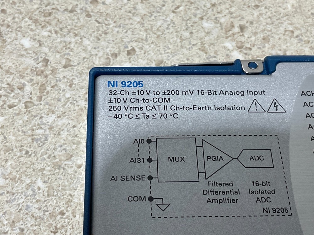 National Instruments NI 9205 32 Channel Analog Input