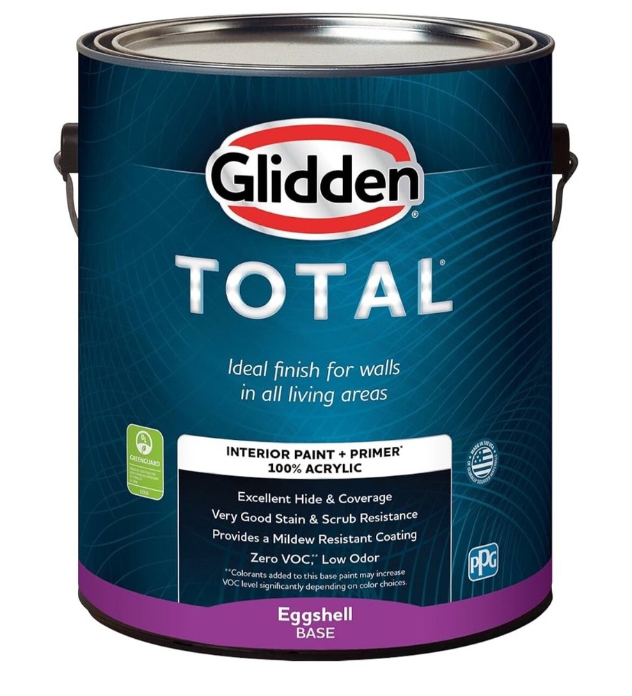 GLIDDEN 1 gallon paint COMMERCIAL WHITE semi gloss
