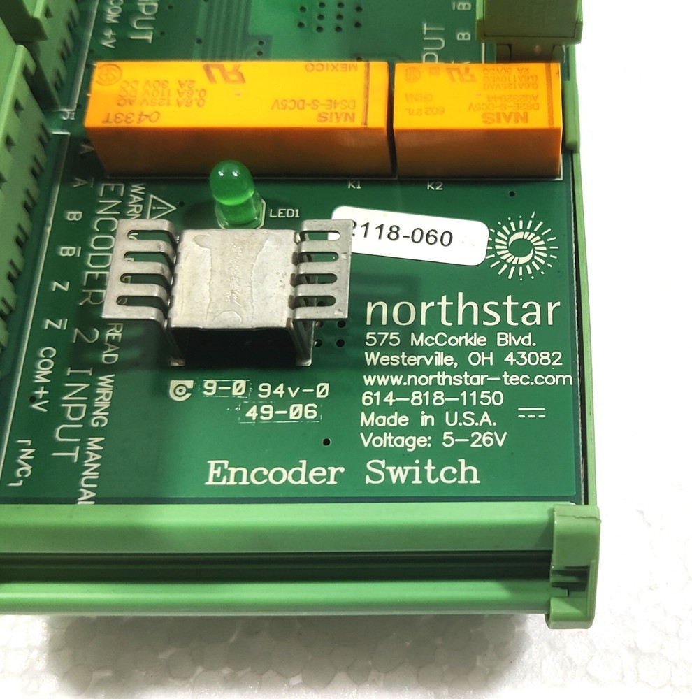 NORTHSTAR RIMSSW ENCODER SWITCH CARD 757-3100-01