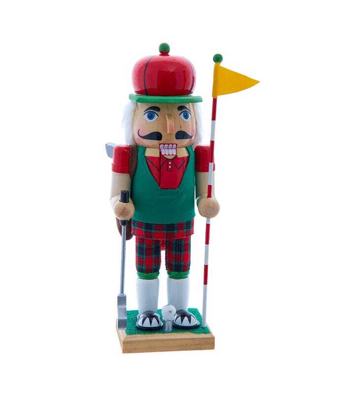 12" Golf Nutcracker J9276 w