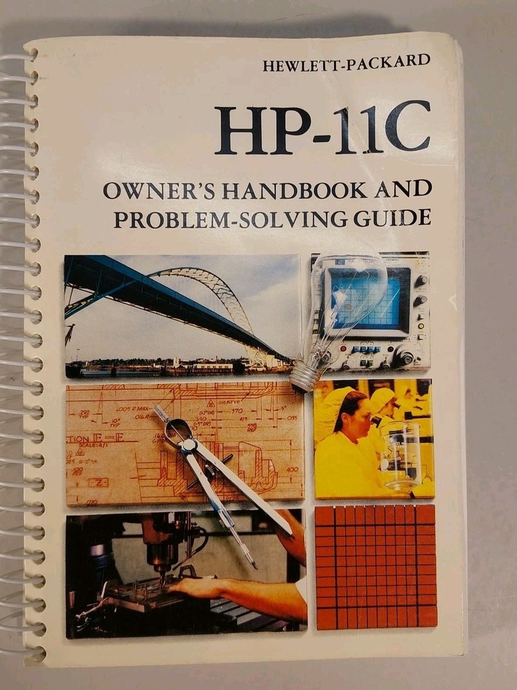 HP-11C Owner's Handbook and Problem-solving Guide November 1985