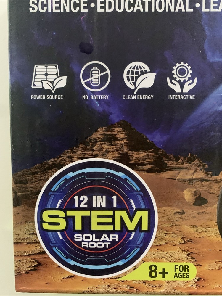 STEM Solar Powered 12 In 1 Robot Kit No.567A