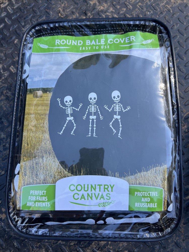Halloween Round Bale Cover